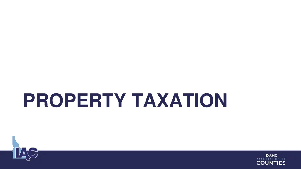 property taxation