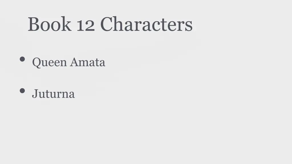 book 12 characters