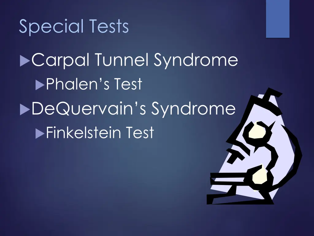 special tests