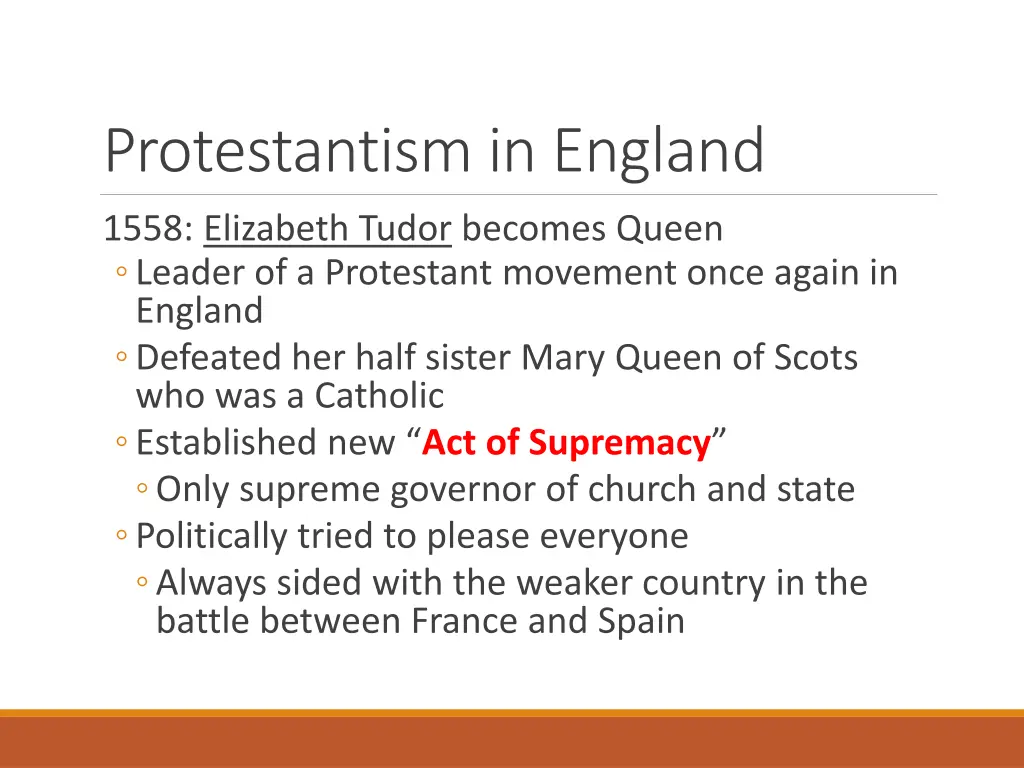 protestantism in england