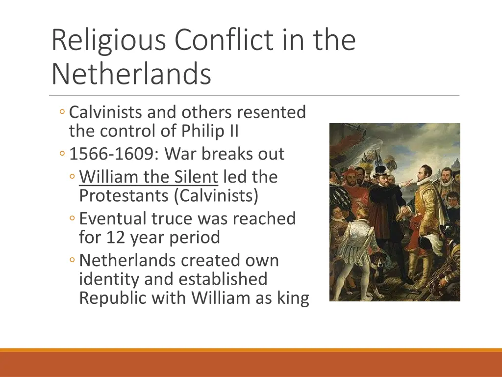 religious conflict in the netherlands