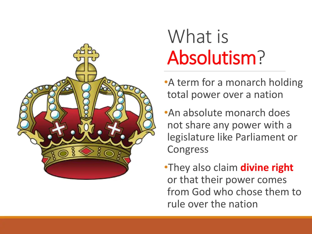 what is absolutism absolutism