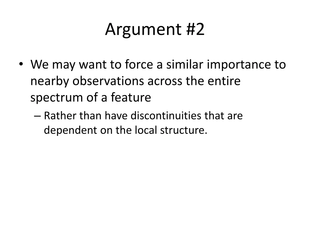 argument 2