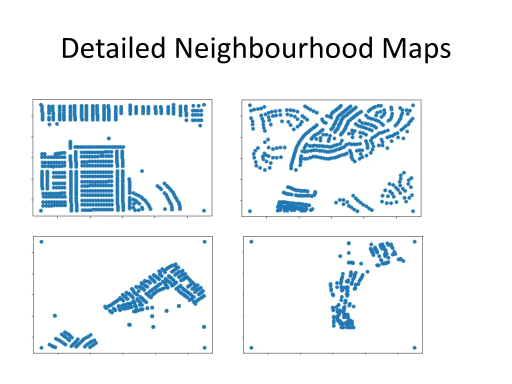 detailed neighbourhood maps