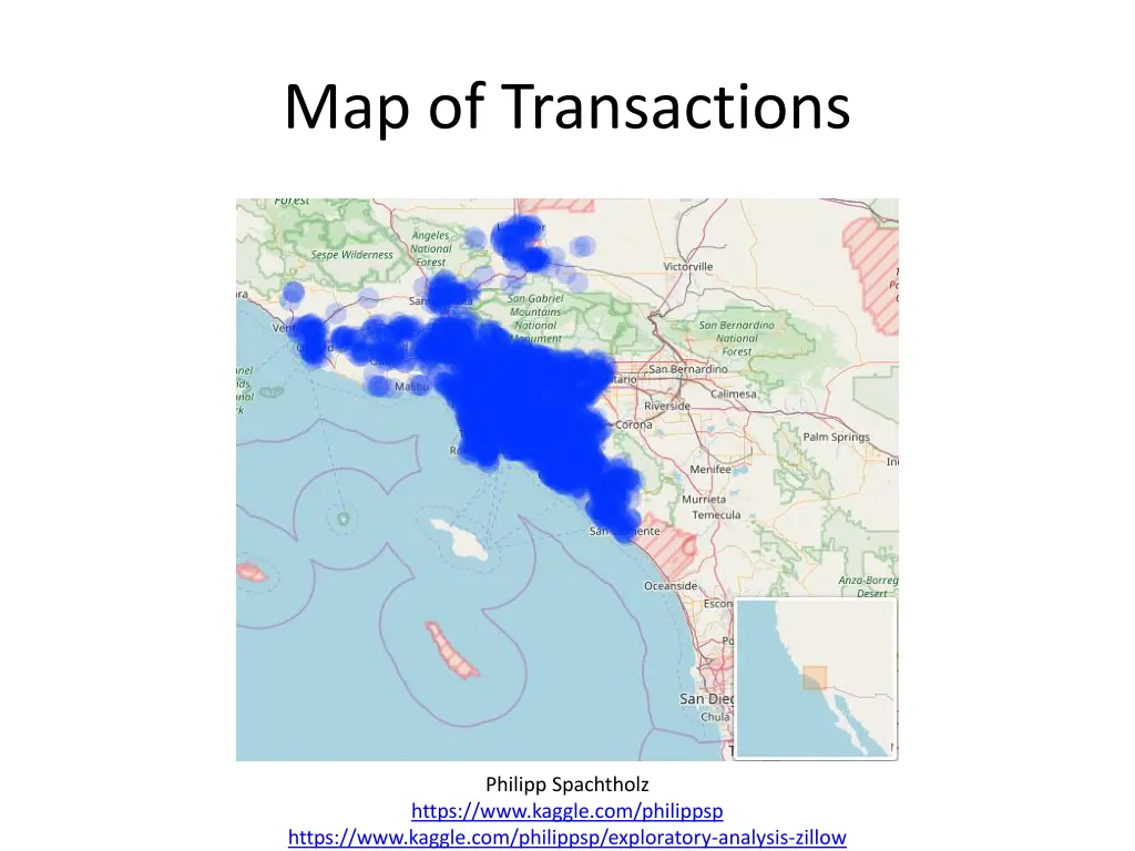 map of transactions