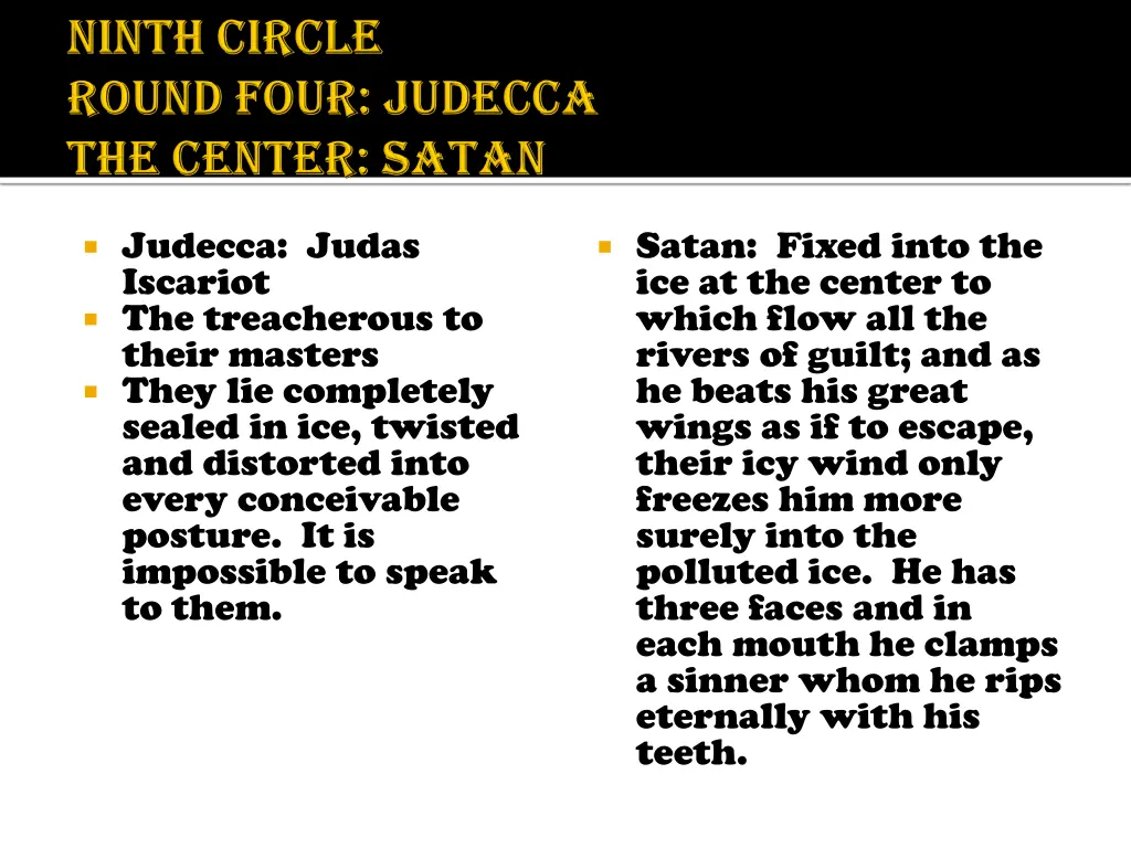 judecca judas iscariot the treacherous to their