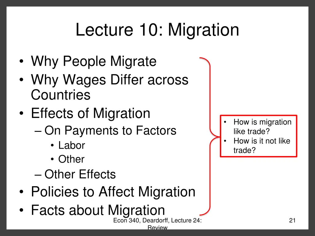 lecture 10 migration