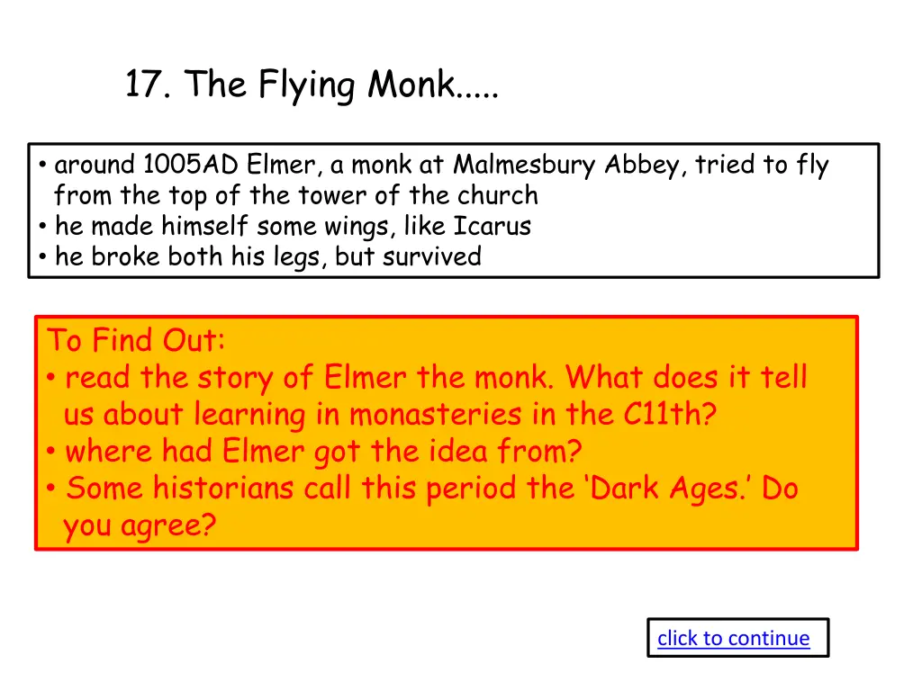 17 the flying monk