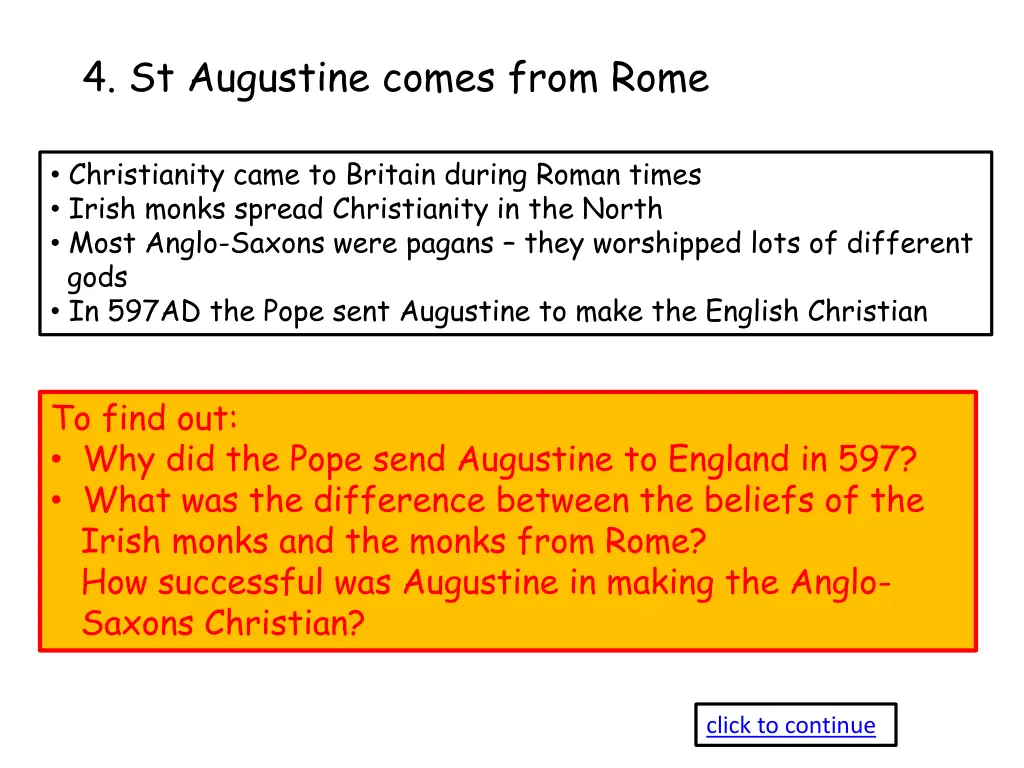 4 st augustine comes from rome