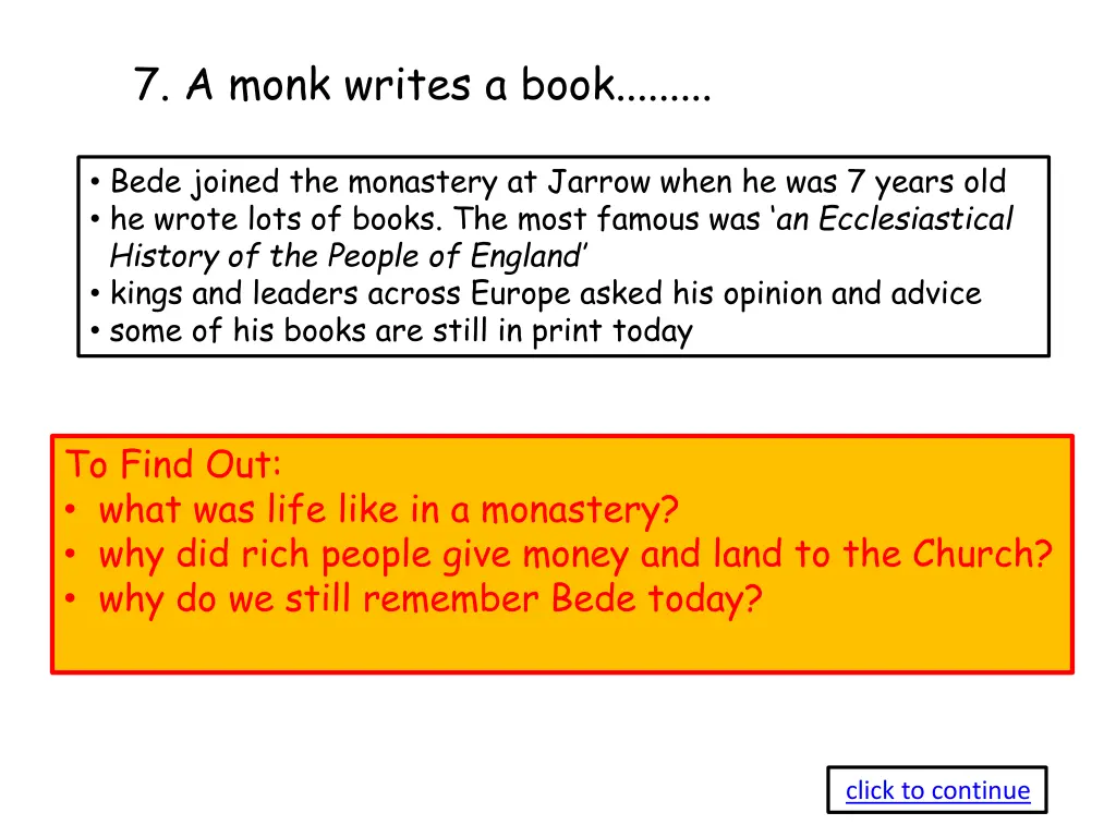 7 a monk writes a book