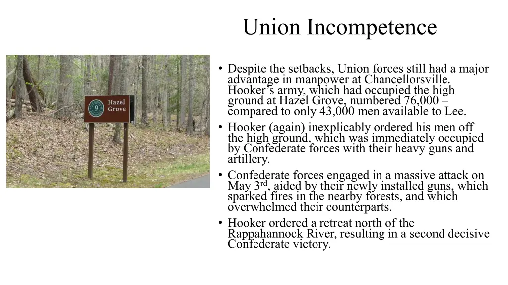 union incompetence