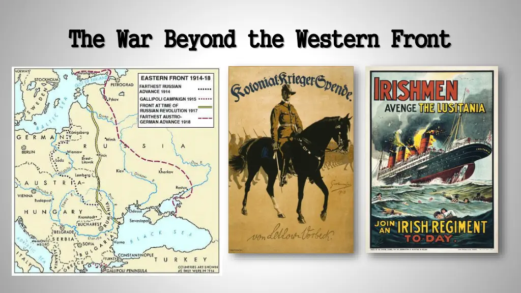 the war beyond the western front the war beyond