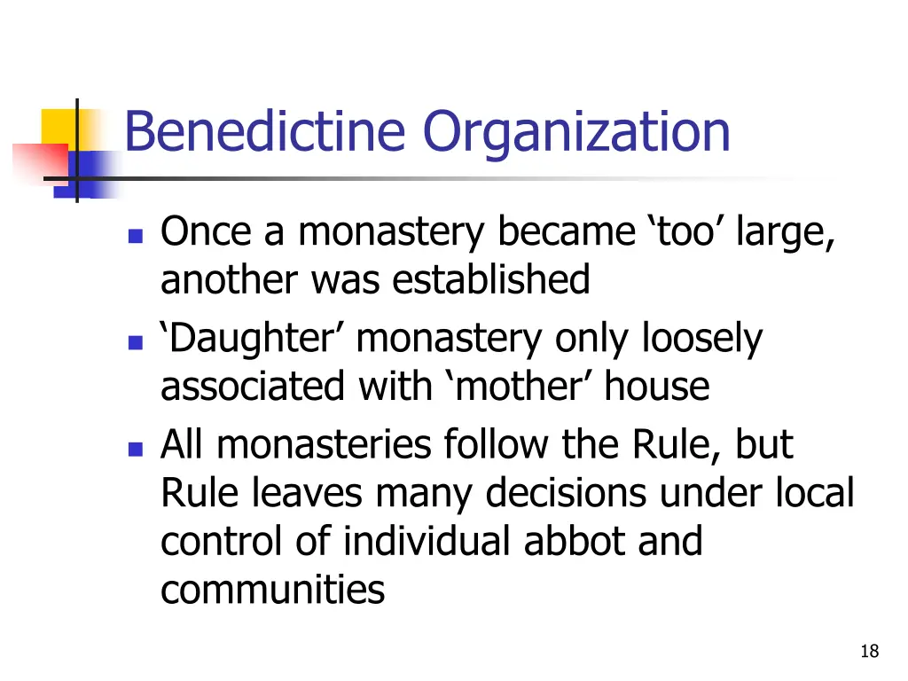 benedictine organization