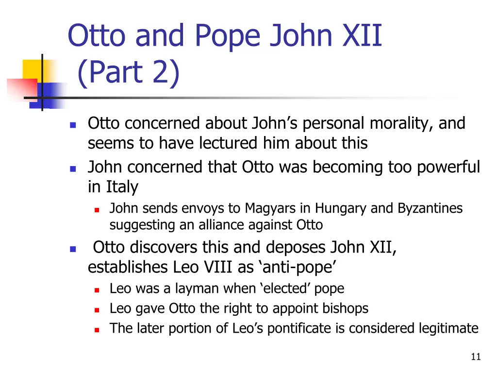 otto and pope john xii part 2