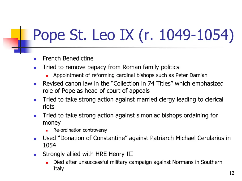 pope st leo ix r 1049 1054