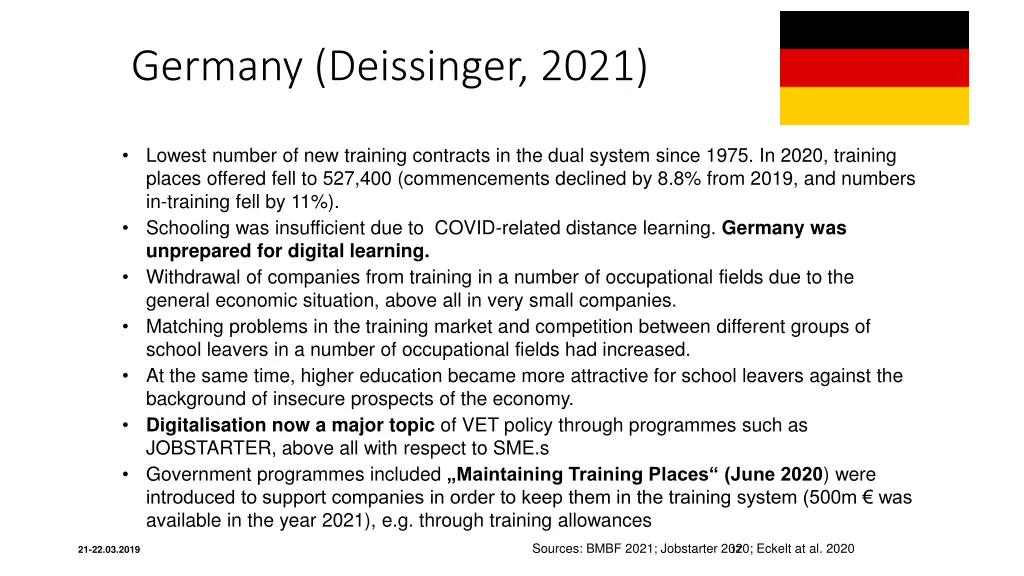 germany deissinger 2021