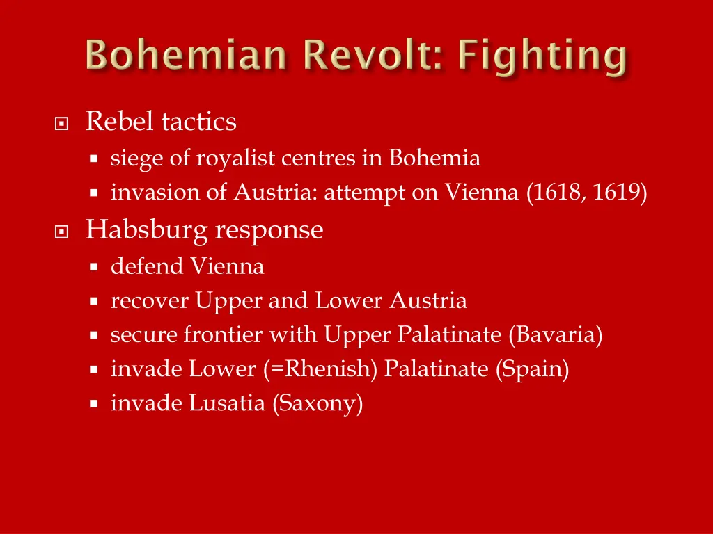 rebel tactics siege of royalist centres