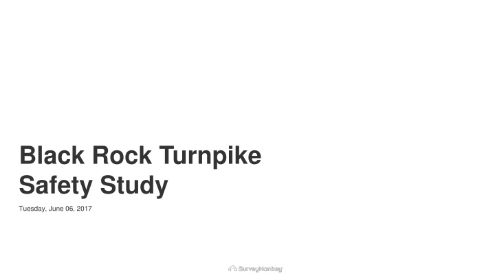 black rock turnpike safety study