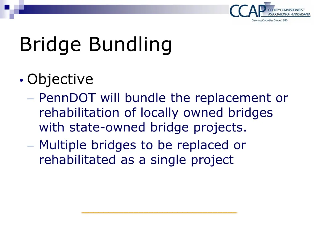 bridge bundling