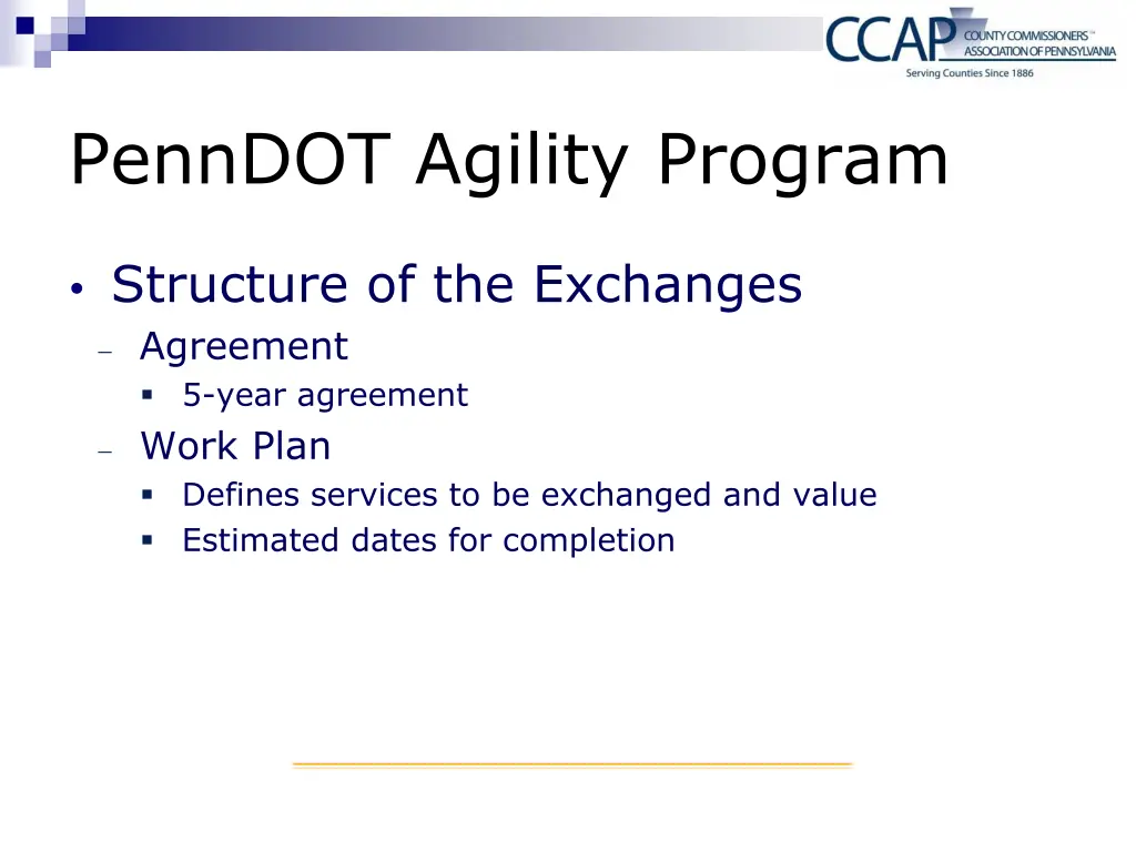 penndot agility program 1