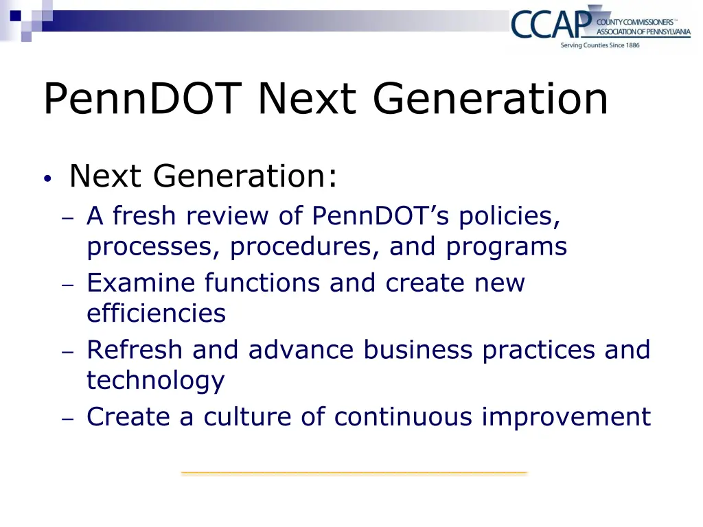 penndot next generation