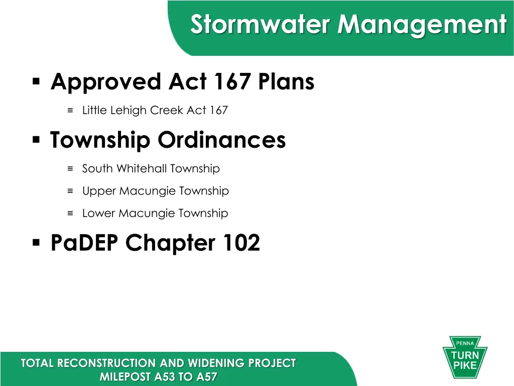 stormwater management