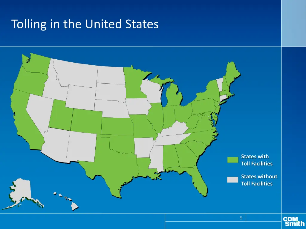 tolling in the united states