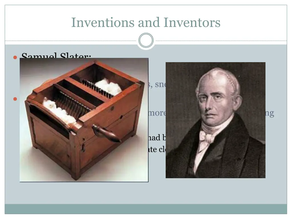 inventions and inventors