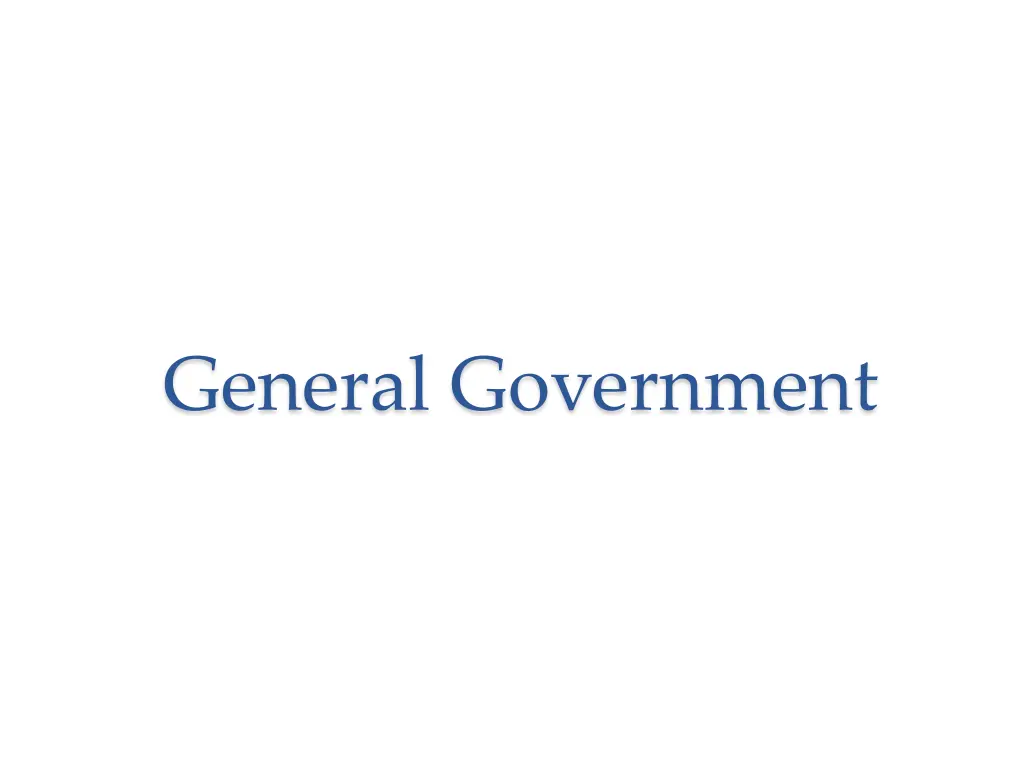 general government