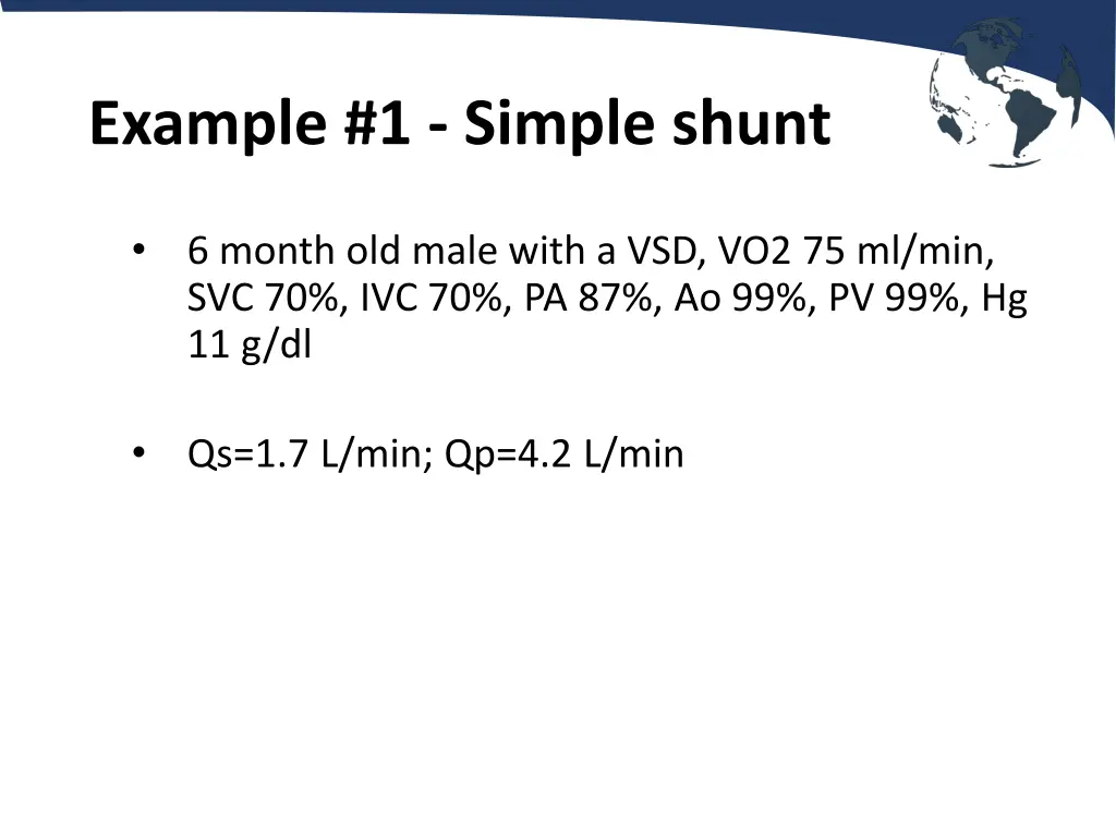 example 1 simple shunt