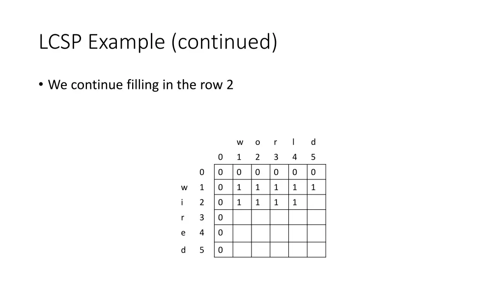 lcsp example continued 8