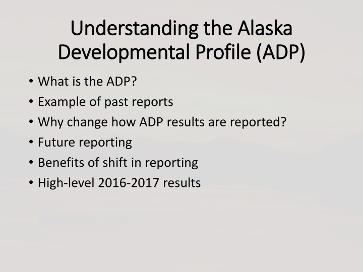 understanding the alaska understanding the alaska