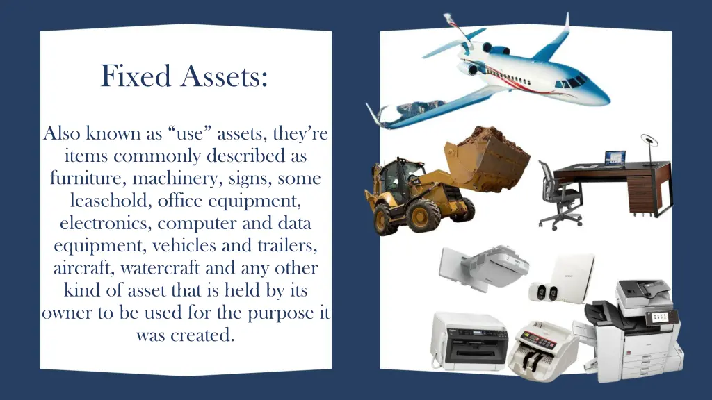 fixed assets