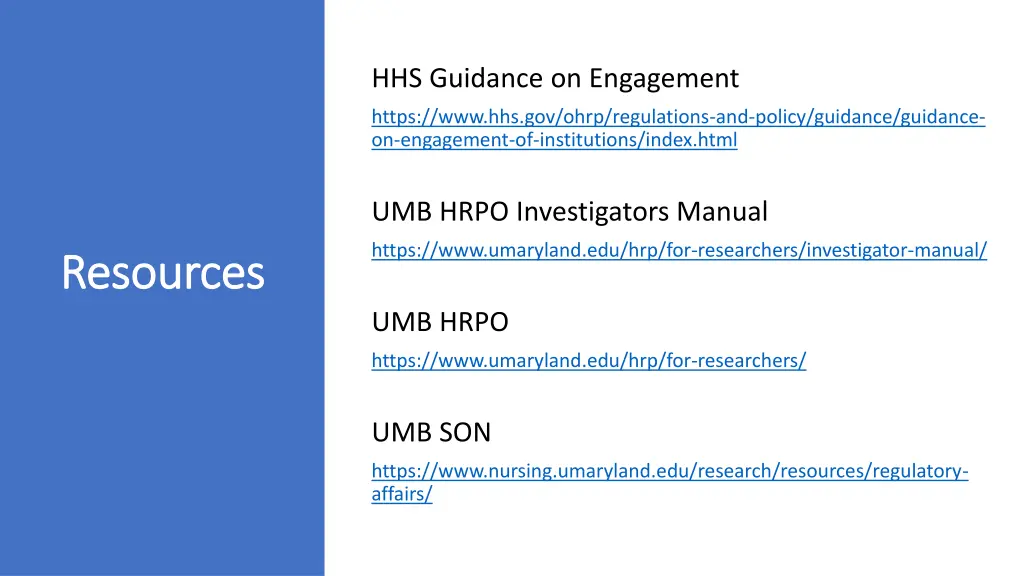 hhs guidance on engagement