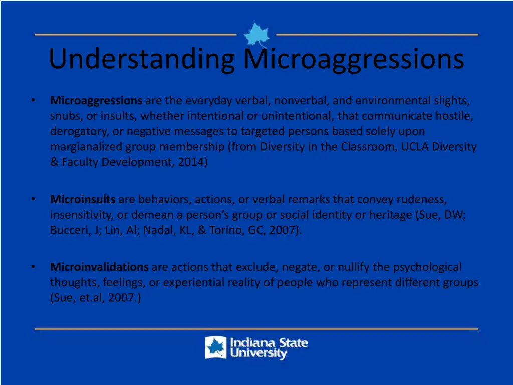 understanding microaggressions