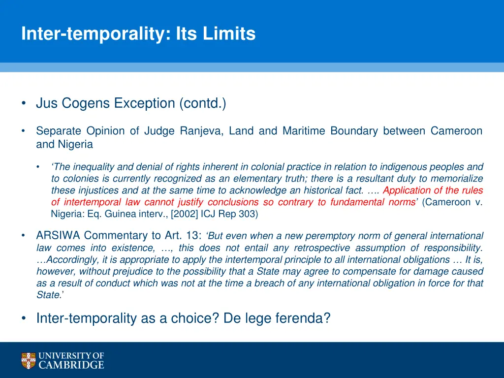 inter temporality its limits 4