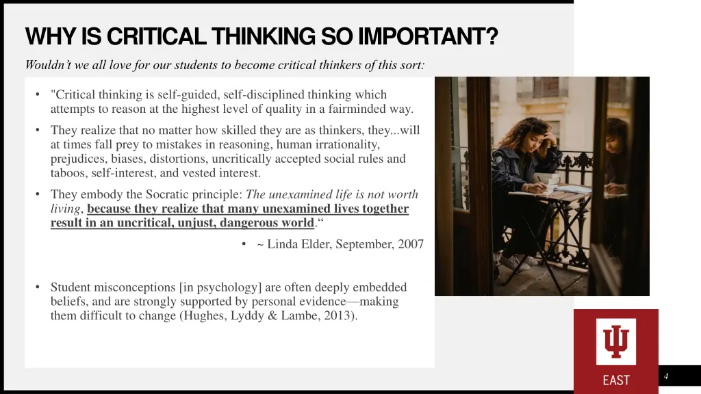 why is critical thinking so important