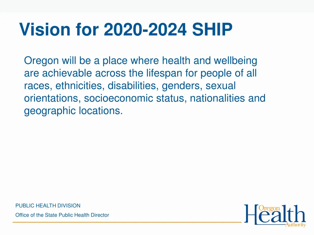 vision for 2020 2024 ship