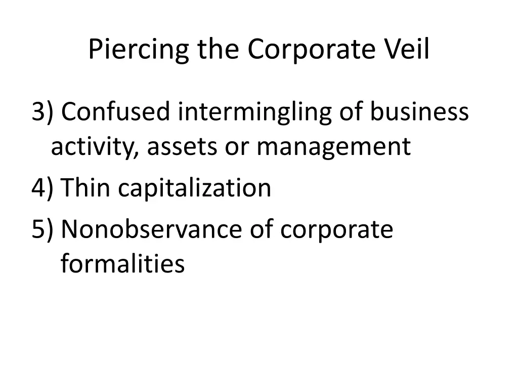 piercing the corporate veil 4