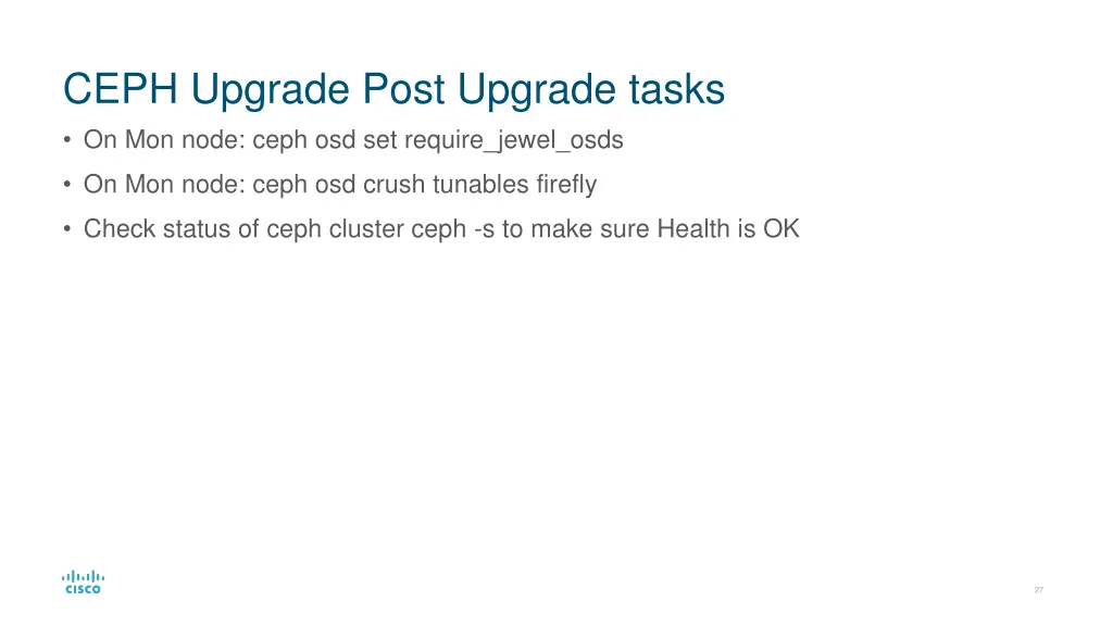 ceph upgrade post upgrade tasks on mon node ceph