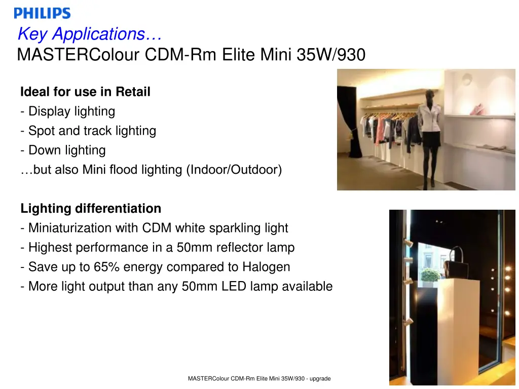 key applications mastercolour cdm rm elite mini