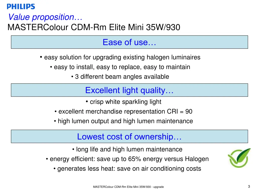 value proposition mastercolour cdm rm elite mini