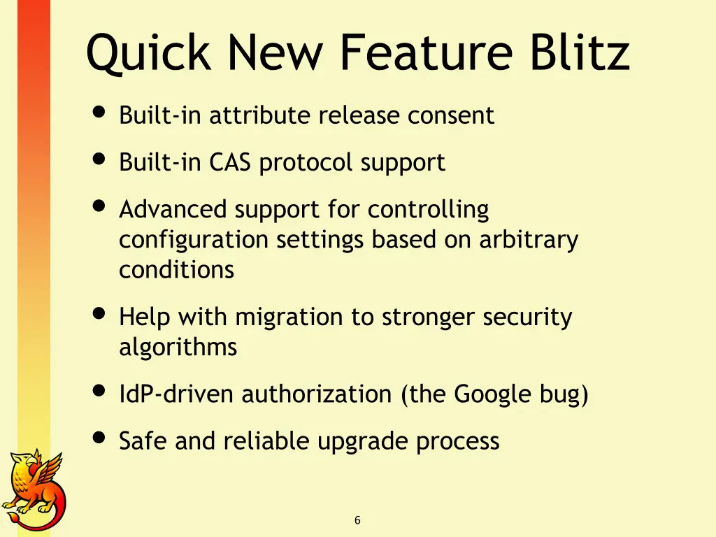 quick new feature blitz built in attribute