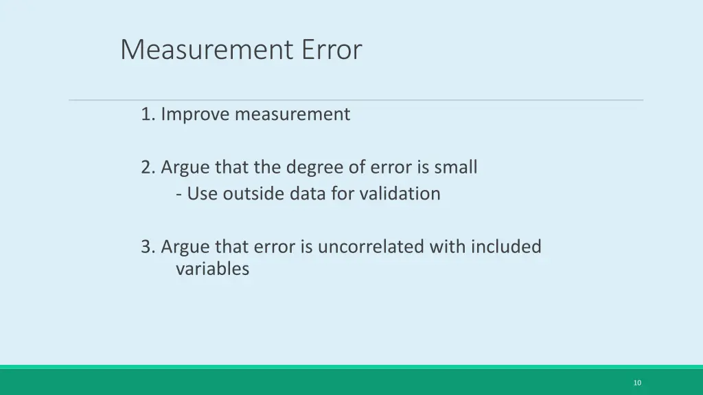 measurement error 1