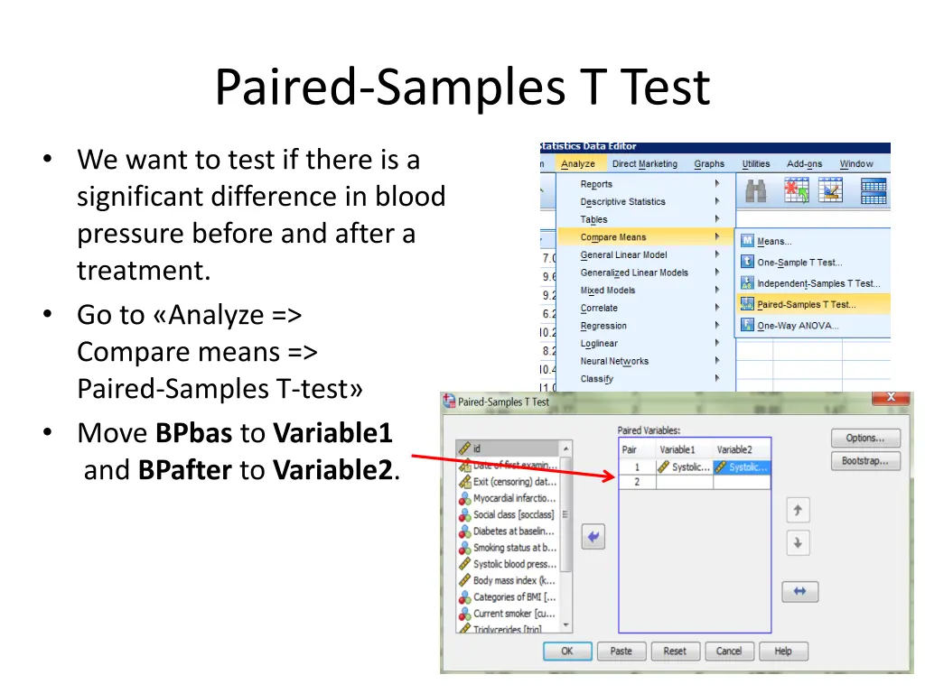 paired samples t test 2