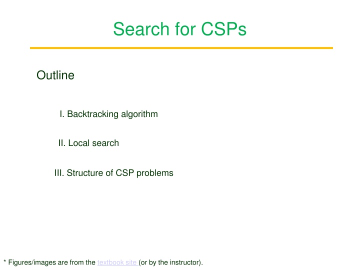 search for csps