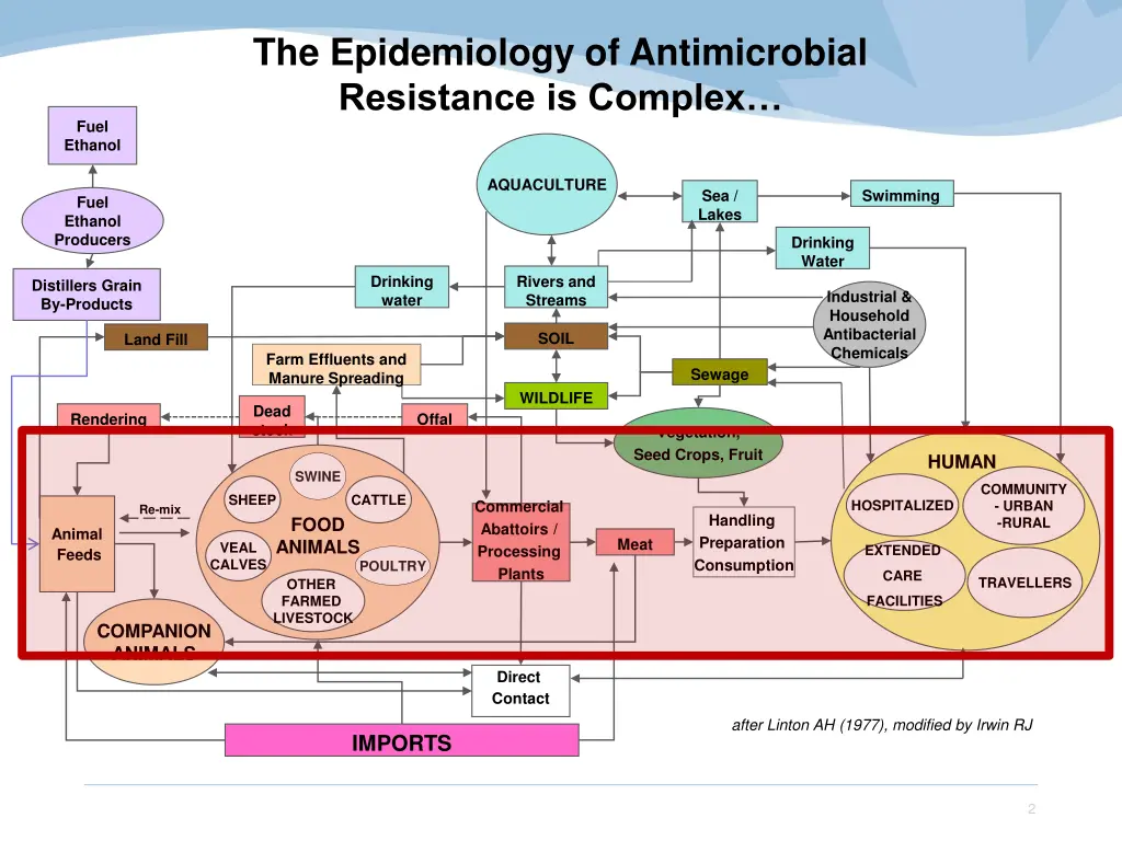 the epidemiology of antimicrobial resistance