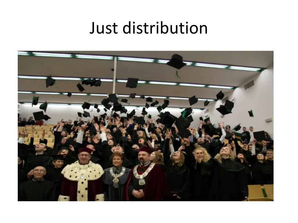 just distribution