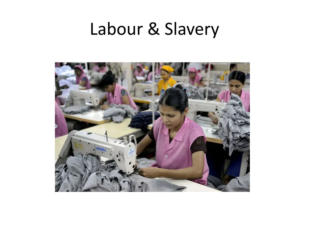 labour slavery