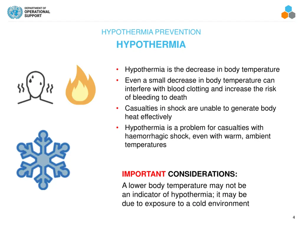 hypothermia prevention